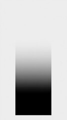 Poster - A black and white photo of a white wall with a black line running down the middle. The photo is monochromatic and has a minimalist feel