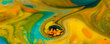 © Westend61 - Bright summer colors blend into an abstract liquid art design