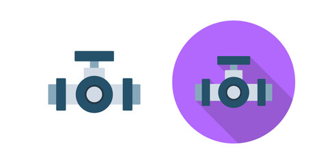 Canvas Print - plumbing vector icon