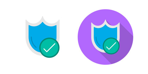 Canvas Print - protection vector icon