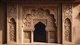 Intricate stone carvings and detailed stone craftsmanship