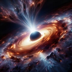 Wall Mural - A supermassive of light years-2