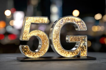 Poster - 5g illuminated logo display