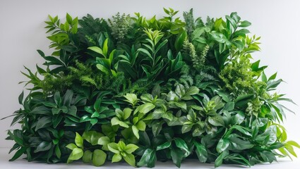 Aufkleber - Decorative artificial bush for wall decoration