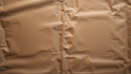 Poster - Light brown craft paper with textured wrapping and surface