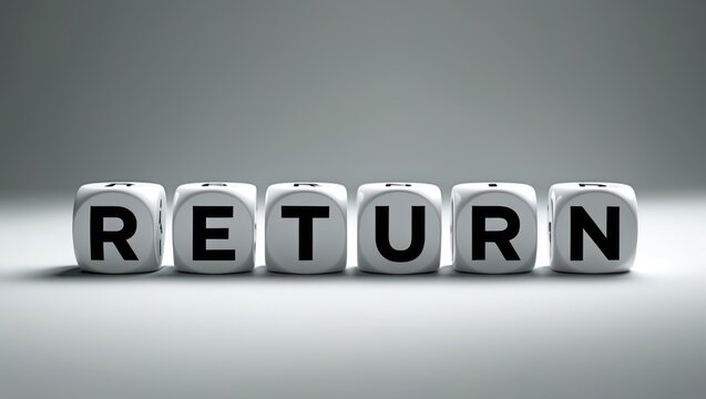 word return displayed on dice