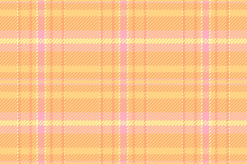 Poster - warm, pastel plaid pattern in orange, pink and yellow. ideal for backgrounds, textiles, designs. coz