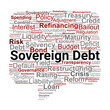 © Danawan Purbanggoro - Sovereign Debt Word Cloud. Core Concepts in Government Debt and Economic Stability