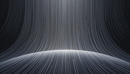 Poster - Captivating light stream event abstract space digital art minimalist environment wide angle view modern concept for enhanced seo impact