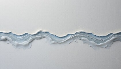 Poster - Artistic wave texture digital creation abstract design minimalist environment close-up viewpoint visual concept for modern aesthetics
