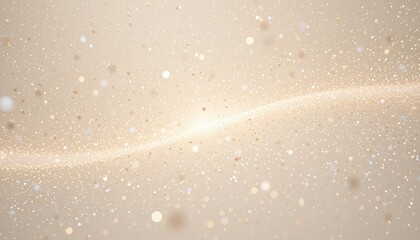 Poster - Dynamic light particles creating a dreamy atmosphere abstract visuals studio setting ethereal environment close-up perspective