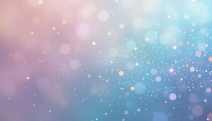 Poster - Colorful bokeh lights background digital art abstract design soft focus artistic viewpoint