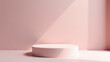 © Giuseppe - minimalist empty podium renders display product showcases cosmetics presentations