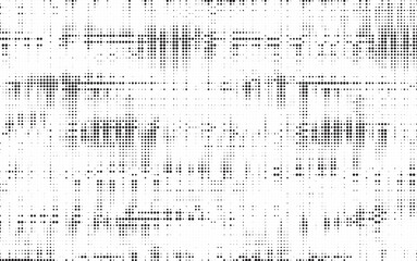 Aufkleber - Halftone vector background. Monochrome halftone pattern. Abstract geometric dots background. Pop Art comic gradient black white texture. Design for presentation banner, poster, flyer, business card.