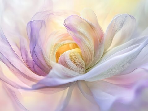 light swirl bloom, dreamy thread, background