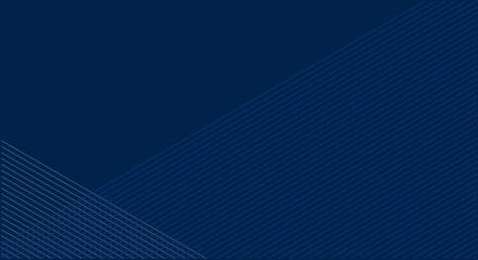 Wall Mural - Abstract dark blue background with stripes. Business background. Copy space.