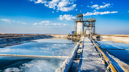 Poster - Brine extraction process for lithium in salt flats Generative AI