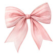 © SAYEDA - Watercolor Elegant pink bow isolated on transparent background