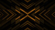 © Nanang - Geometric Arrow Abstraction With Metallic Gold Accents On Dark Background