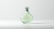 © JOHANEKO - Light green perfume bottle studio shot