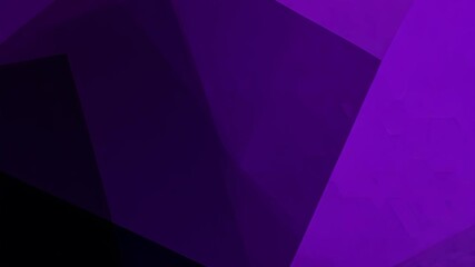 Poster - Motion Animation of Abstract Purple Geometric Background with Black Gradient Grid and Squares