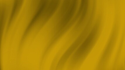 Poster - The image features a smooth, wavy texture in shades of yellow, creating a fluid, abstract visual pattern.