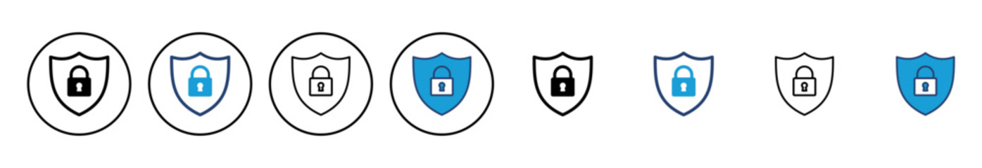Poster - Security icon vector. protection icon. privacy. vpn