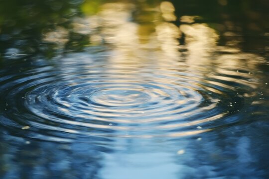 Shimmer mist bends with chromatic ripple, soft background
