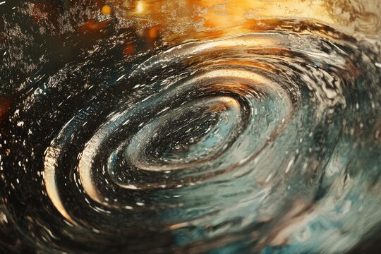 Radiant stream enhances shimmer stroke twist, textured background