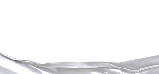Aufkleber - White Liquid Splash