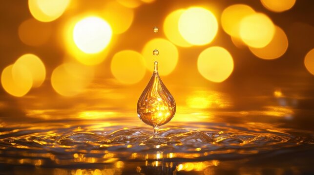 Soft drop twists, a glowing light, background hinted