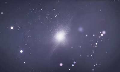 Fototapete - Abstract digital wave of glowing particles and energy flows with futuristic motion in a dark background.