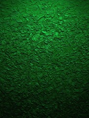 Poster - Emerald Green Textured Background with Artistic Brush Strokes and Subtle Gradient for Creative Projects