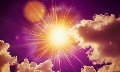 Wall Mural - slow-motion sky animation showcasing shifting cloud formations creating a serene atmosphere made wit