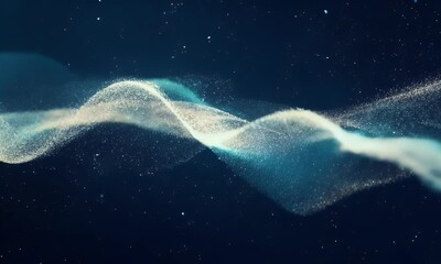 Wall Mural - abstract background with stars