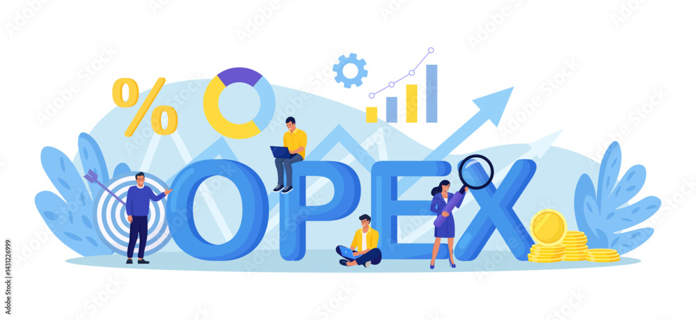 Opex Explain OPEX. Operational expenditure. Productive business management with ...