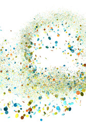 Poster - Colorful Confetti Burst
