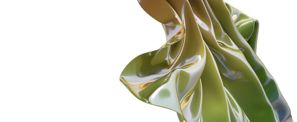 Poster - Vibrant Hues in 3D: A Captivating Chromatic Background