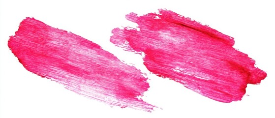 Poster - Vibrant crimson brushstrokes on white canvas creating abstract texture and artistic expression for modern design projects and creative backgrounds