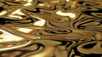 Poster - Shimmering Gold Texture with Splendor and Simplicity in Design