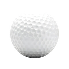 Fototapete - Golf Ball 3d Render, A High Quality Design. The Ball Is Isolated On A White Background. It Features A Clear View Of Dimples. The Product Is Perfect For Sport.