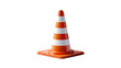 © จงดี พลพวก - Traffic Cone Safety: A vibrant orange and white traffic cone stands against a plain background, symbolizing safety, caution, and road construction.