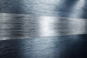 Poster - Abstract brushed metal texture with horizontal lines, a modern, industrial, and sophisticated look for graphic design projects, perfect for backgrounds or overlays.