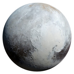 Wall Mural - Eris dwarf planet isolated on a transparent background