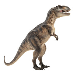 giganotosaurus isolated on a transparent background