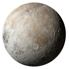 Wall Mural - Haumea dwarf planet isolated on a transparent background