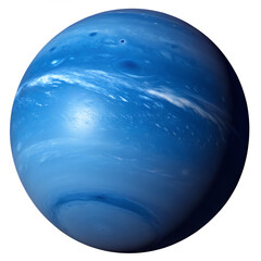 Wall Mural - Neptune planet isolated on a transparent background