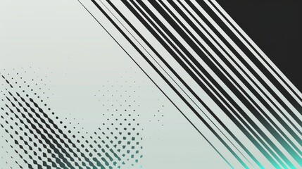 Poster - Abstract picture of vertical lines arrange in modern form express creativity idea or inspiration. Stitch style artwork designed by seamless striped pattern convey sense of digital technology. AIG51.
