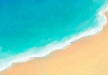  summer beach background plain illustration 