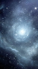 Wall Mural - A surreal digital rendering of endless outer space symbolizes infinite possibilities, futuristic exploration, and the boundless nature of human imagination and technological advancement.

